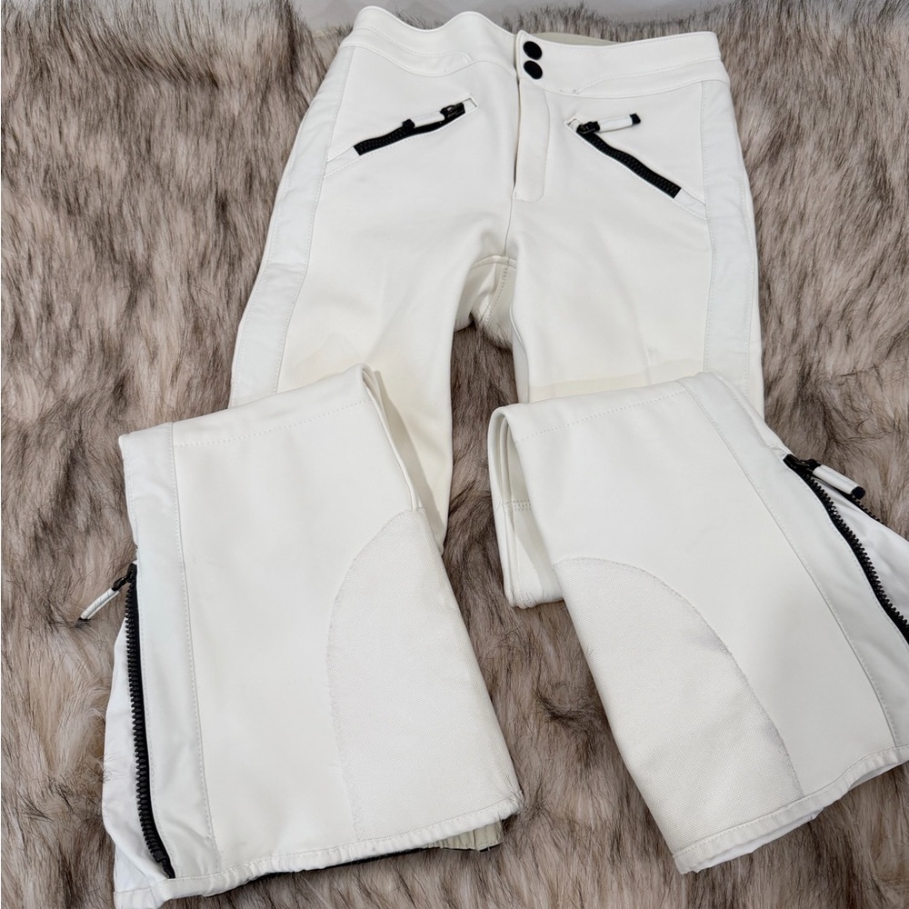 Elegant White Flare Pants